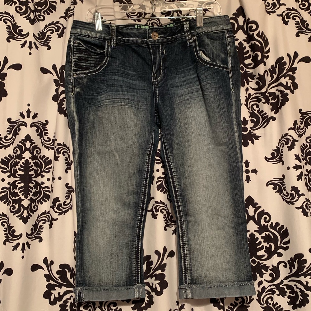 Denim Capris